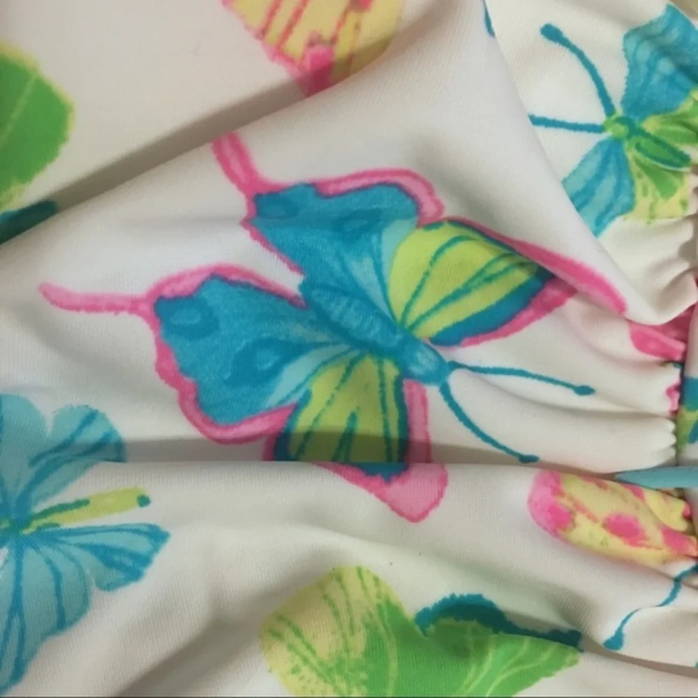 Kate Mack Baby Girls Butterfly One Piece Swimsuit